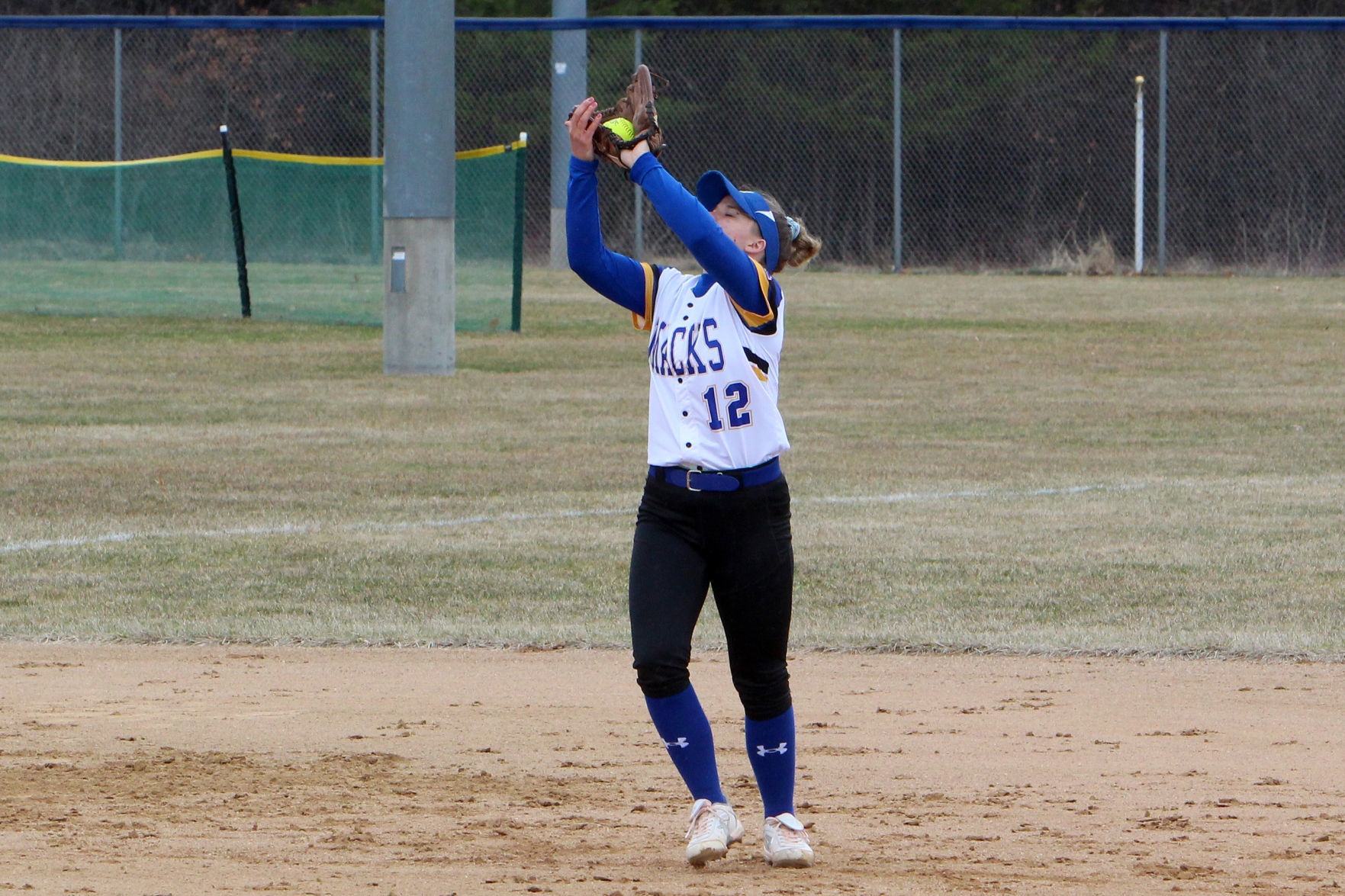 Fall Creek at McDonell softball 4-18-19